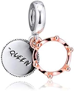 Queen Crown Princess Charm Pendant