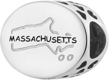 Massachusetts State Bead Charm