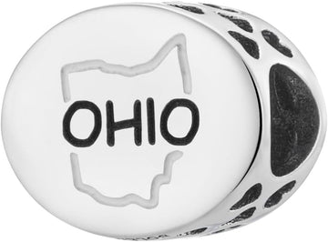 Ohio State Bead Charm