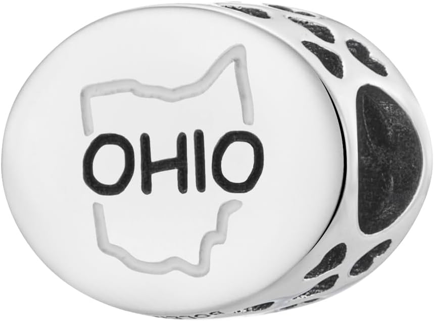 Ohio State Bead Charm