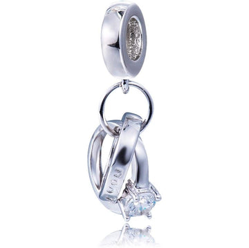 Wedding Engagement Rings Dangle Pendant Charm