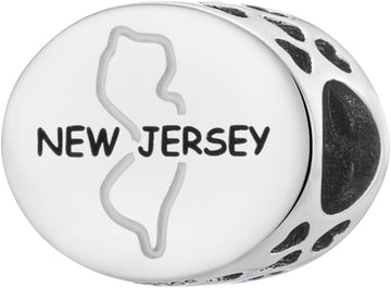 New Jersey State Bead Charm