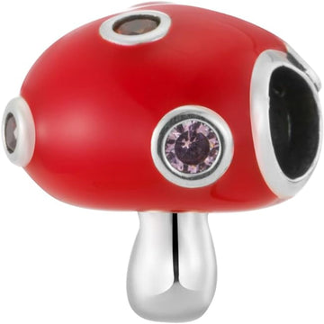 Mushroom Bead Charm