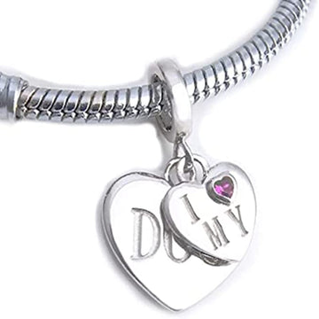 Love My Dog Dangle Pendant Bead Charm