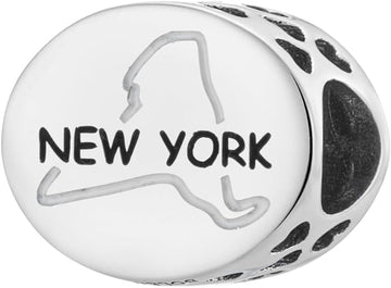New York State NYC Bead Charm