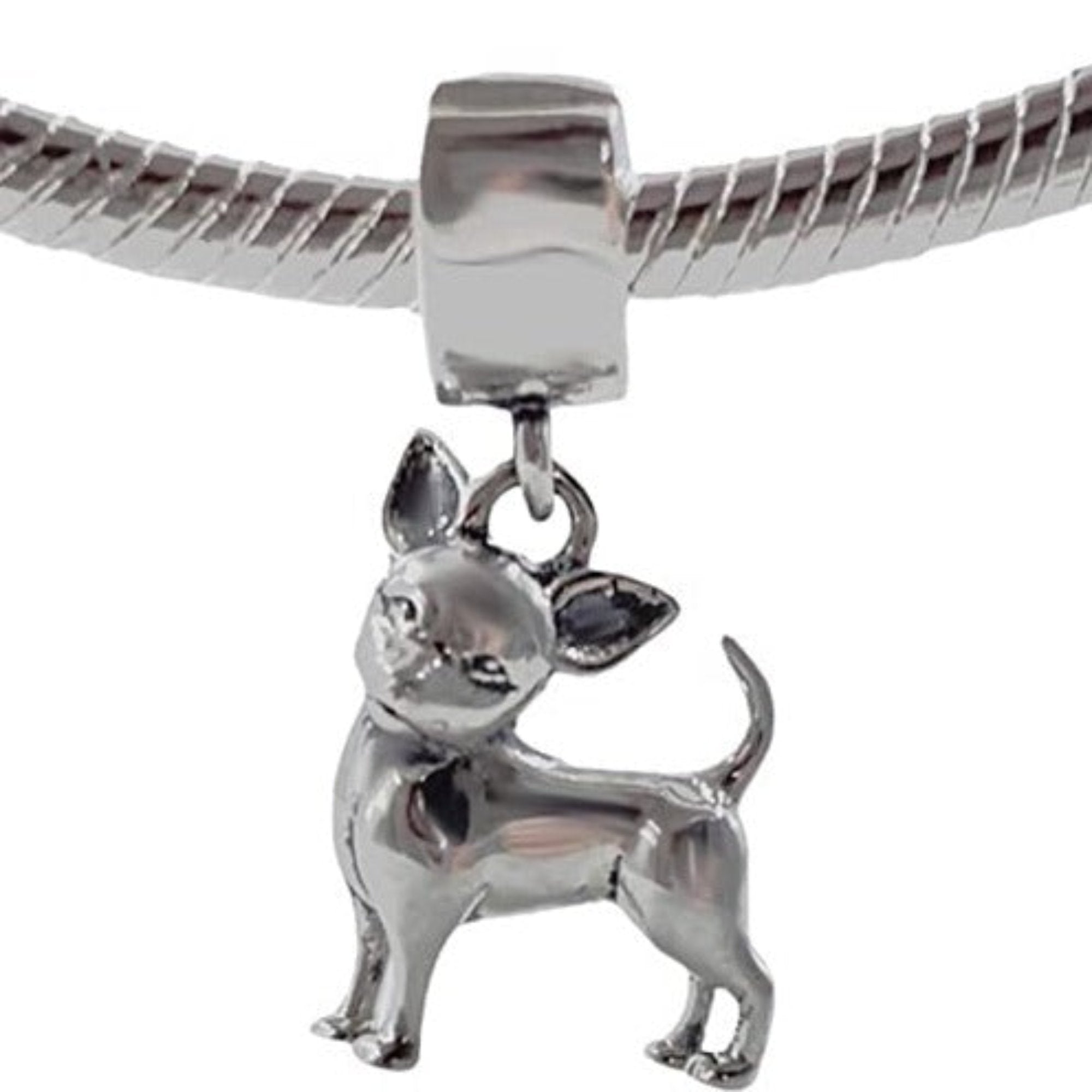 Chihuahua Dog Dangle Pendant Charm