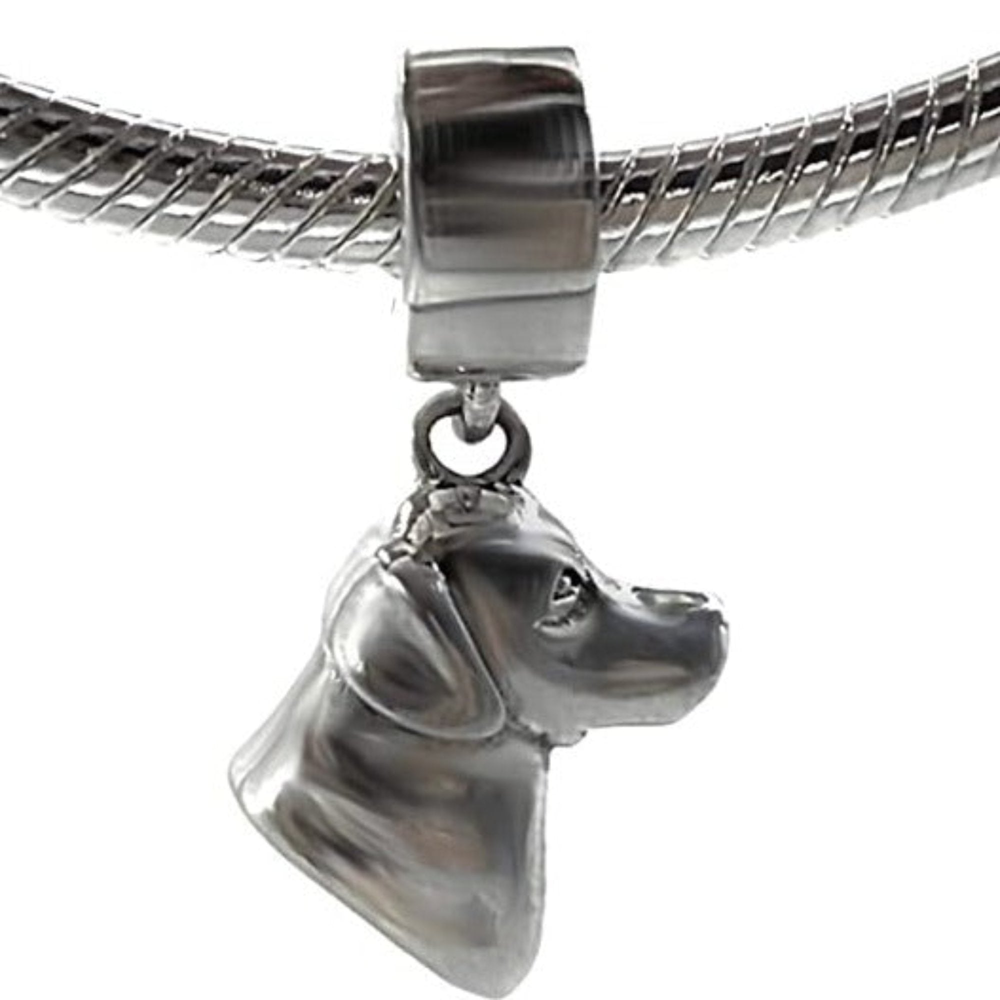 Labrador Retriever Dog Dangle Pendant Charm