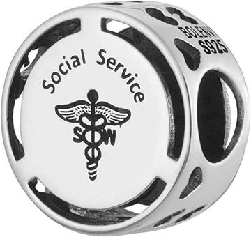 Social Service Worker Bead Charm