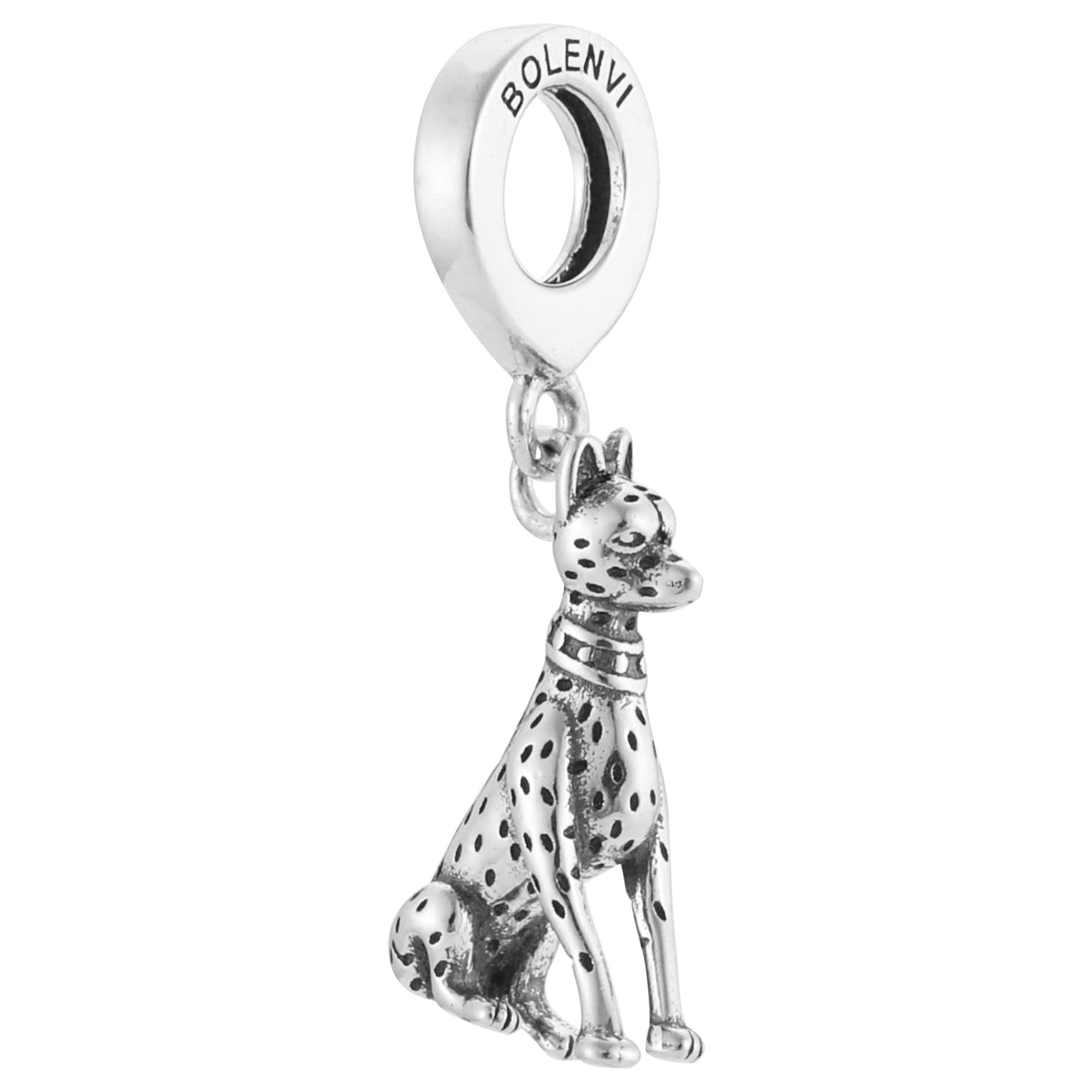 Dalmatian Dog Breed Dangle Pendant Charm
