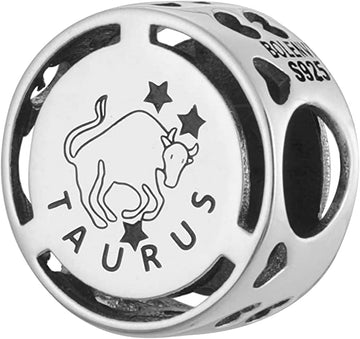 Taurus Zodiac Sign Bead Charm