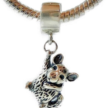 Chinchilla Dangle Pendant Charm