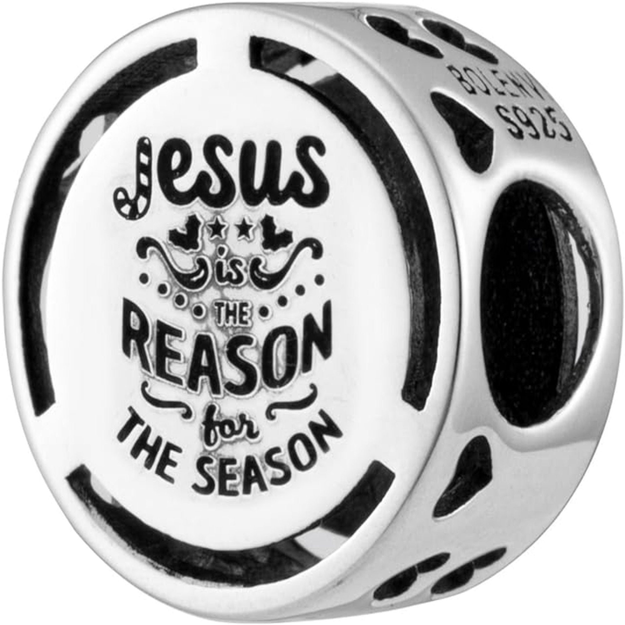 Jesus is the Reason Christmas Bead Charm