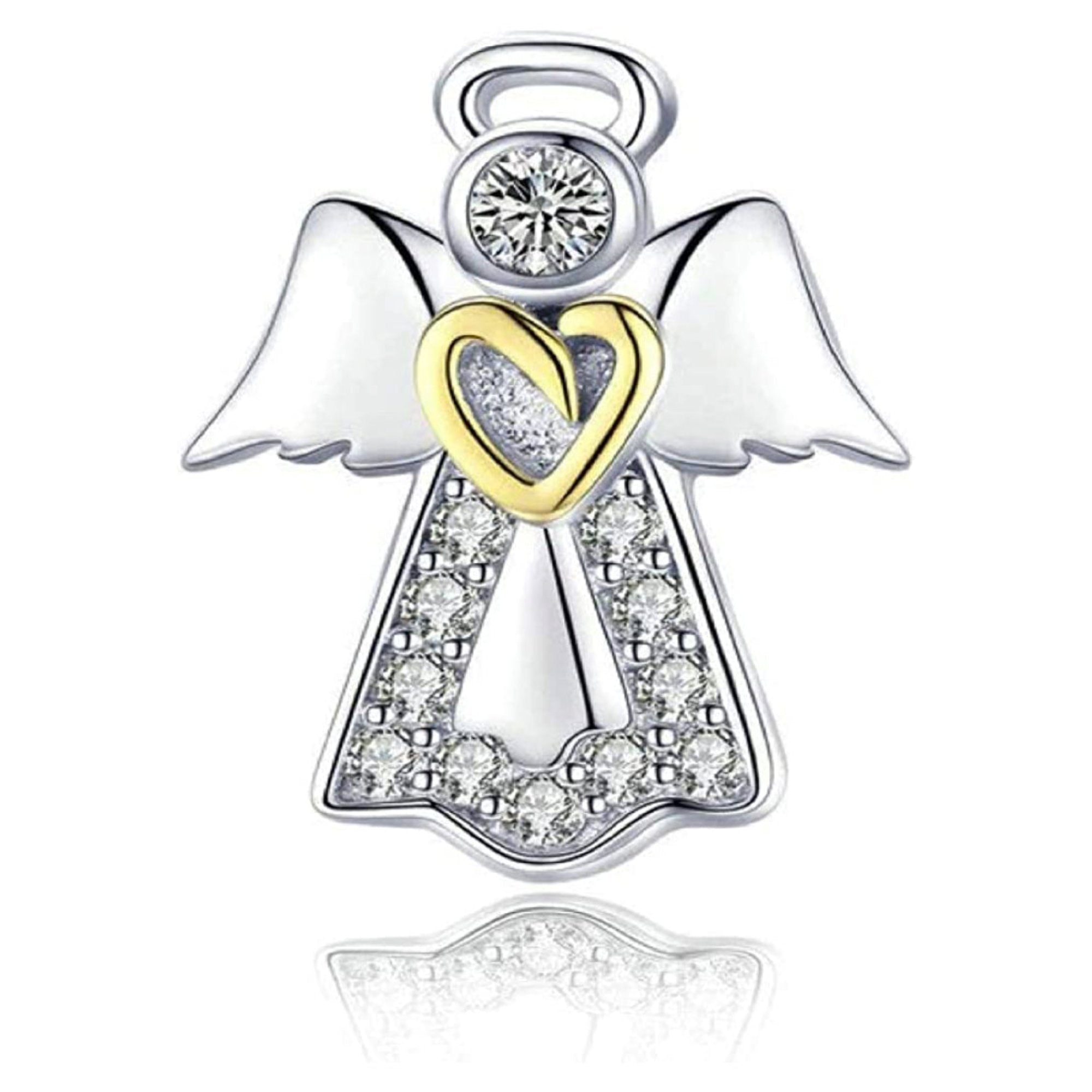 Guardian Angel Memorial Bead Charm