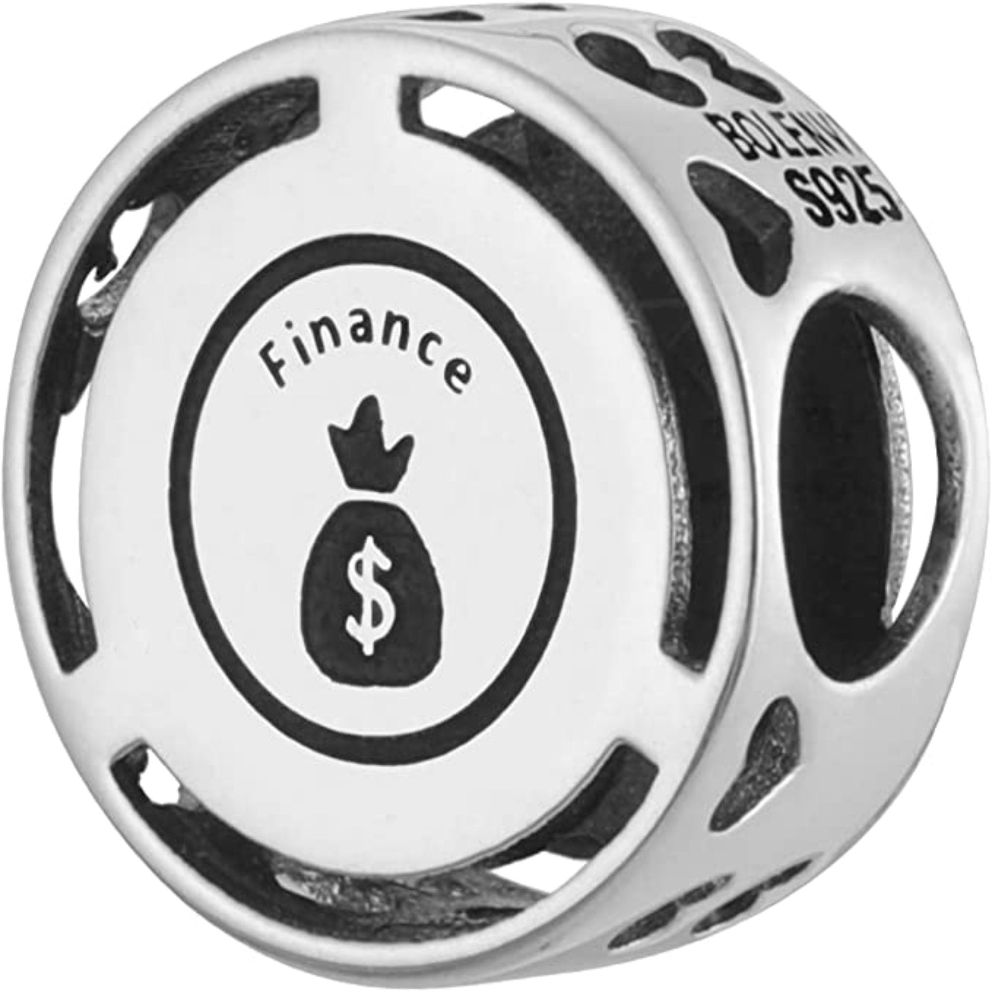 Finance Financial Investor Bank Bead Charm