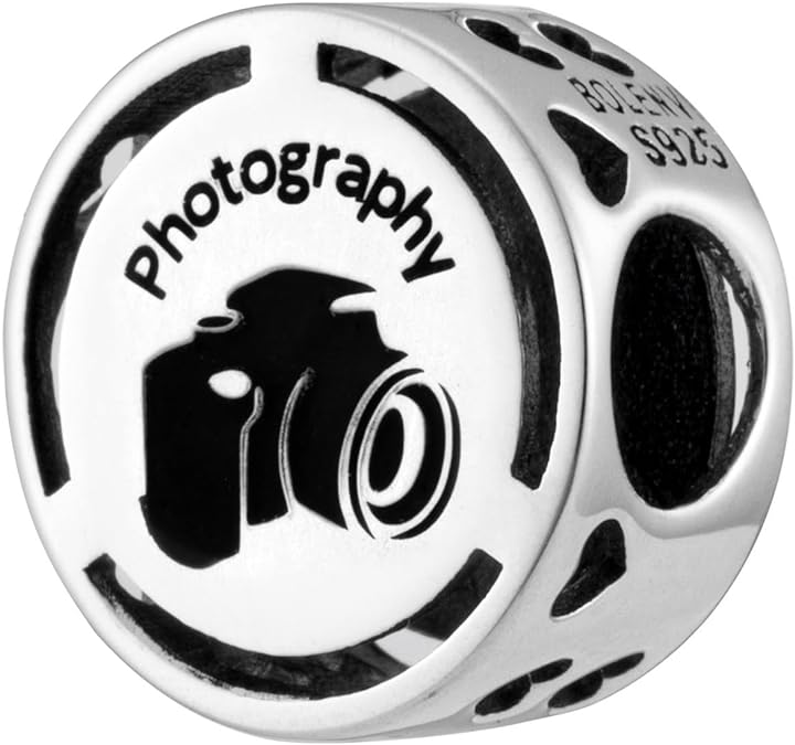 Photographer Bead Charm