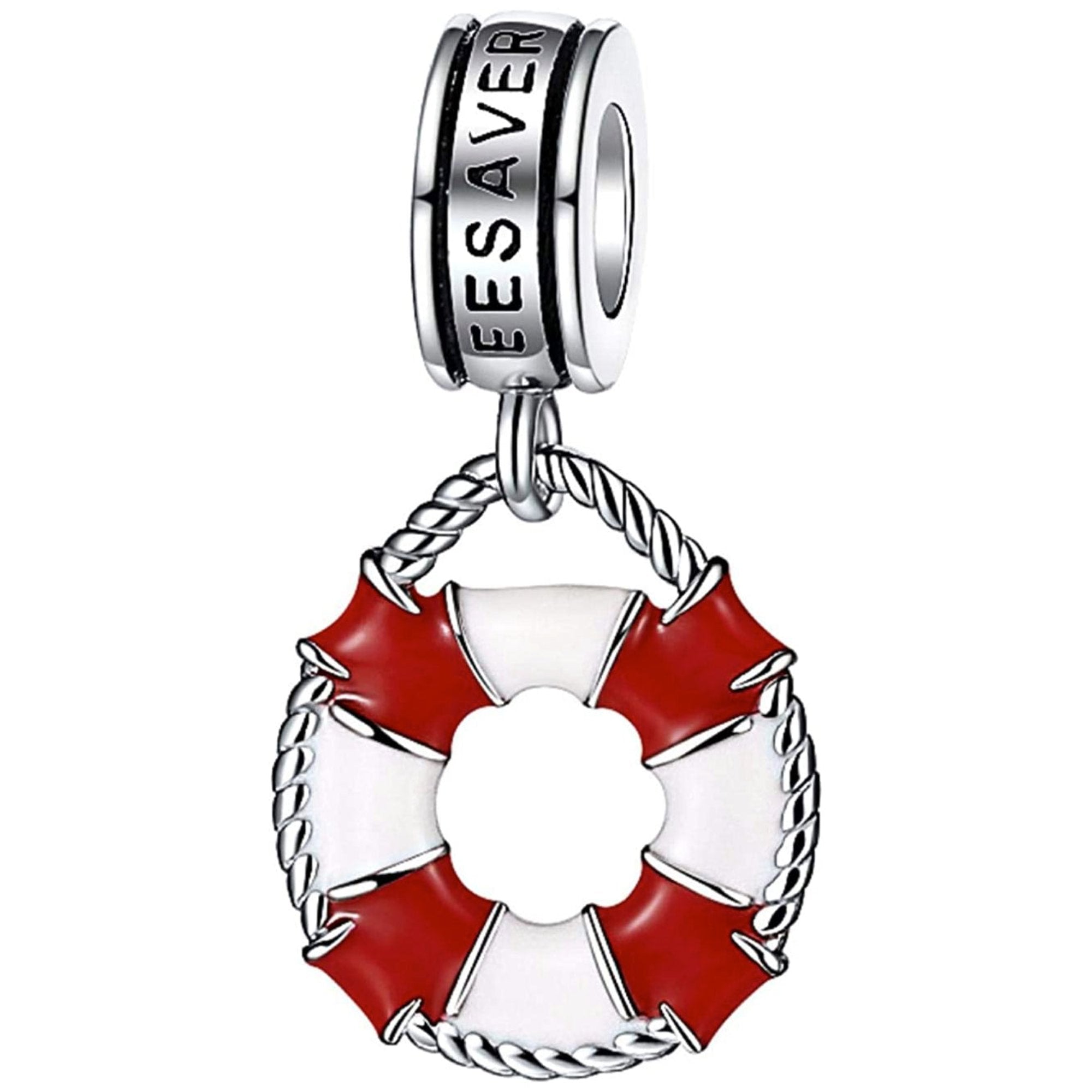 Lifesaver Lifeguard Dangle Pendant