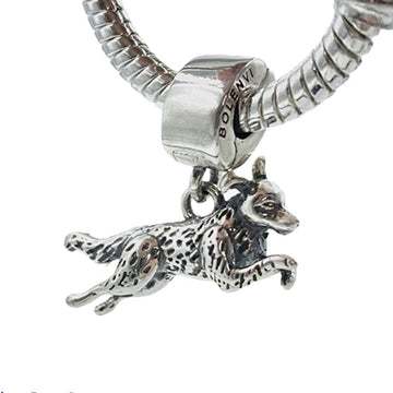 Border Collie Dog Dangle Pendant Charm