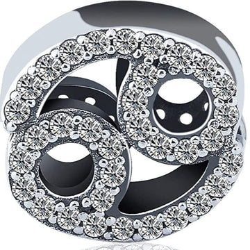 Cancer Zodiac Sign Bead Charm