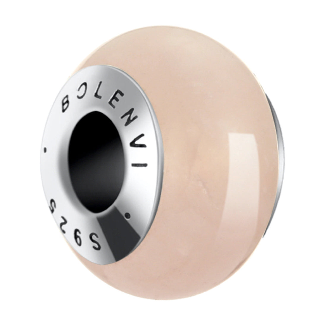 Rose Quartz Real Chakra Stone Bead Charm