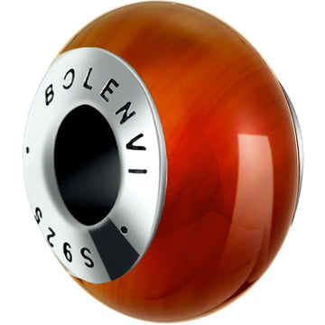 Red Jasper Gemstone Crystals Bead Charm