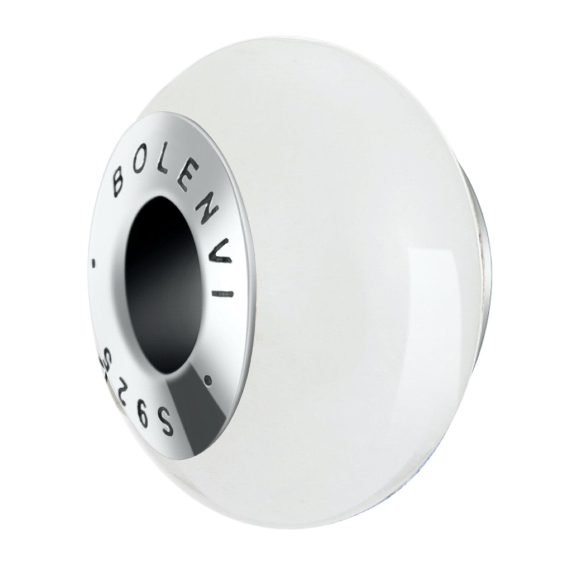 Clear Quartz Real Healing Chakra Stone Bead Charm