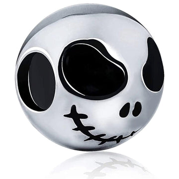 Jack Skull Head Halloween Christmas Bead Charm