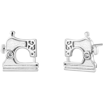 Sewing Machine Stud Earrings