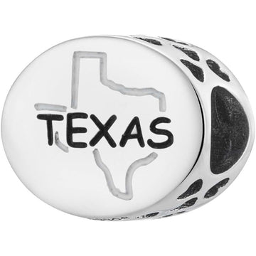 Texas Texan Bead Charm