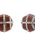 2D Basketball Stud Earrings